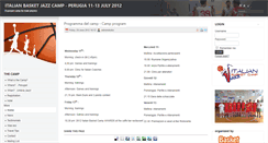 Desktop Screenshot of italianbasketcamp.com